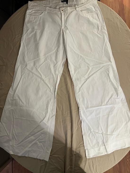 Truck Jeans Denim - White Wide-Leg Women’s Jeans - Lightweight Flare